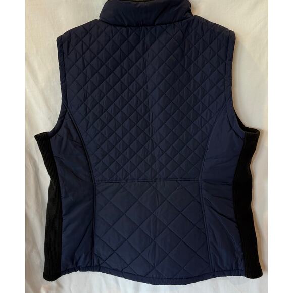 Andrew Marc Women's XXL Blue Quilted Puffer Vest Casual Sleeveless - Picture 2 of 9